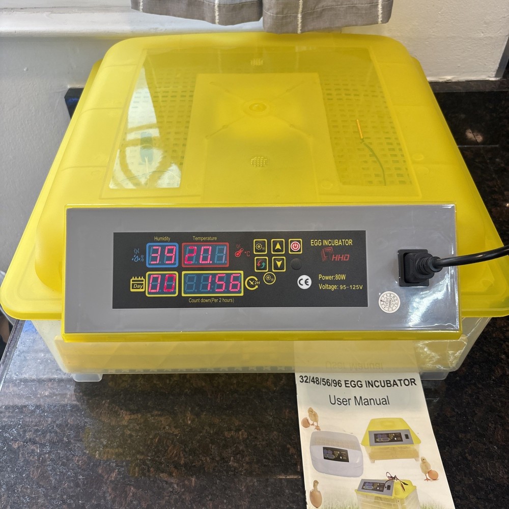 48 Egg Incubator Digital Hatcher Automatic All size Egg Turning See Description