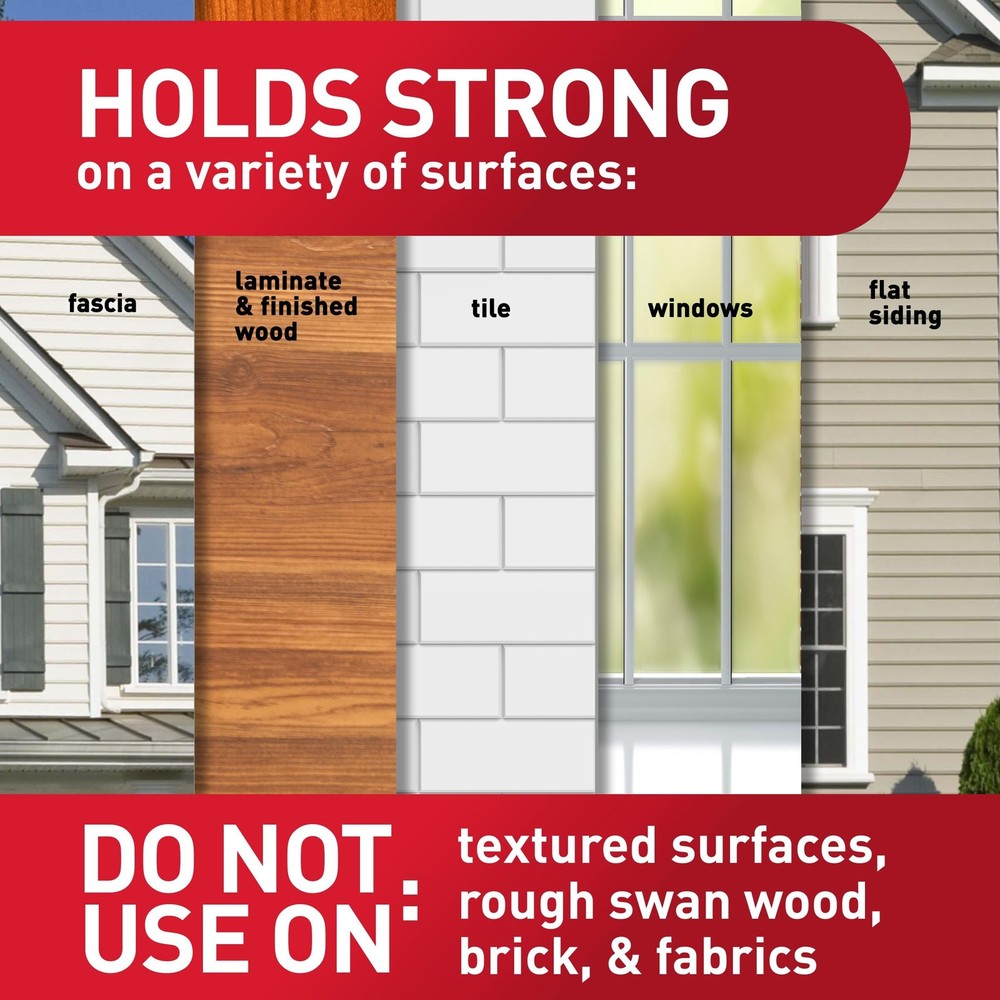 Command Outdoor Medium Black Wire Toggle Hooks, 2 Hooks and 3 Medium,