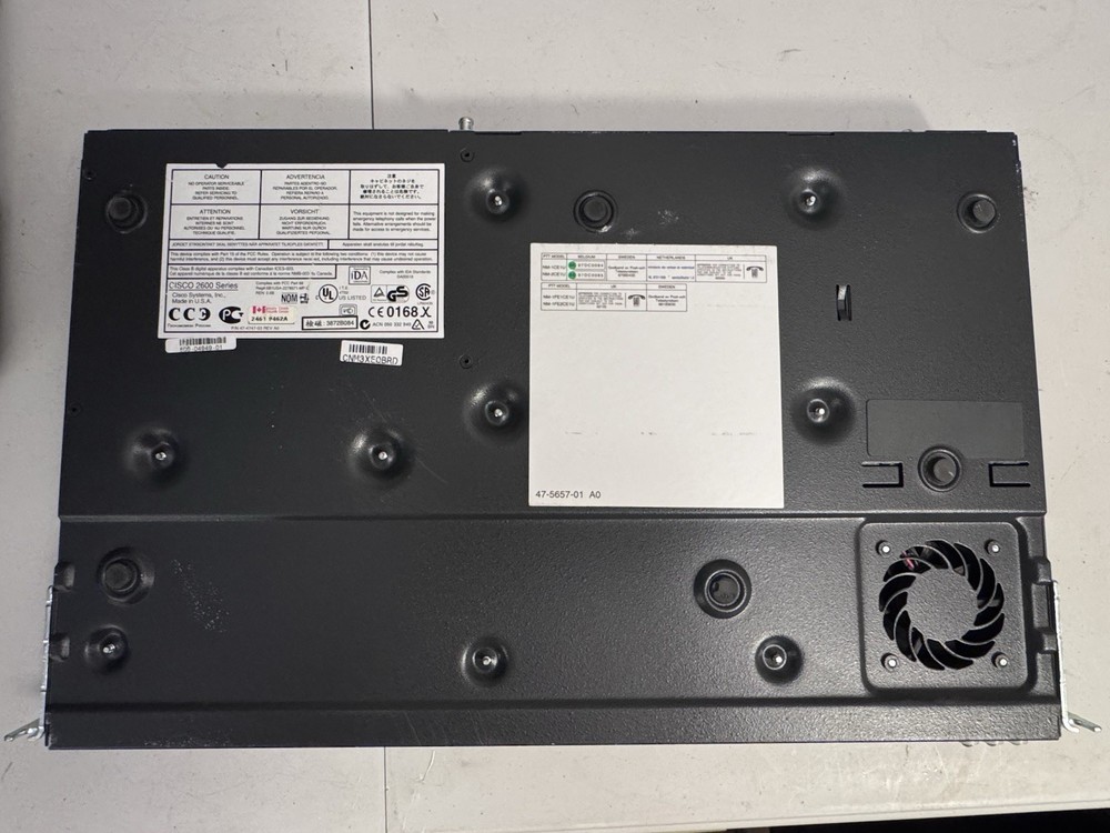 cisco 2610 ethernet modular router