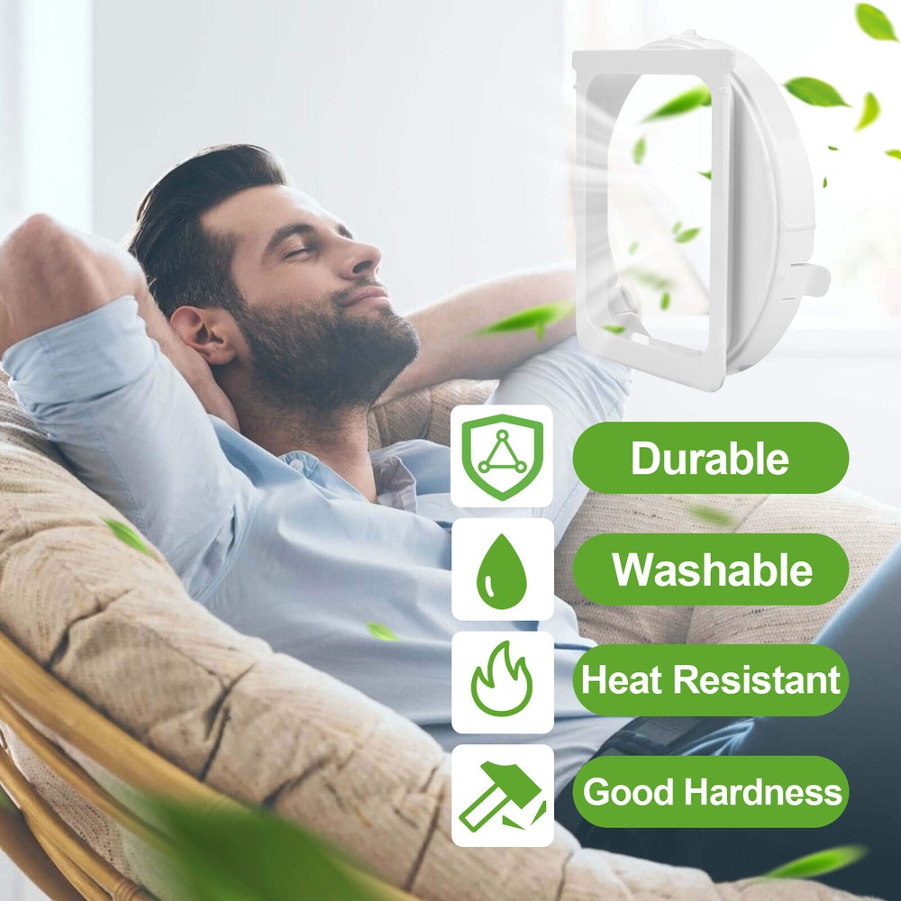 Portable Duct Interface Replacement For Air Conditioners Exhaust Hose Connector