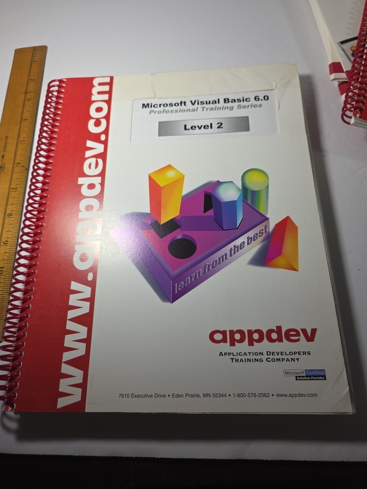 AppDev Visual Basic 6.0 14 CD Interactive Training BEGINNER TO ADVANCED