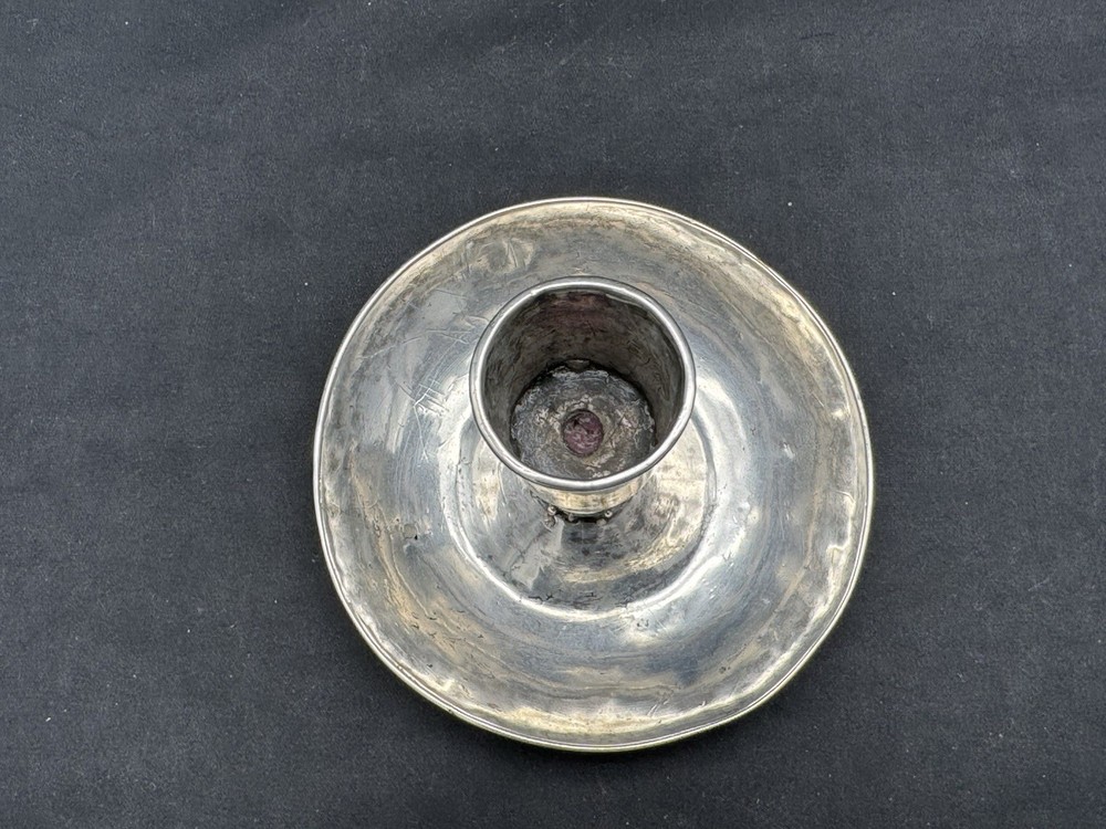 Antique Solid Sterling Silver Candlestick, 111 grams