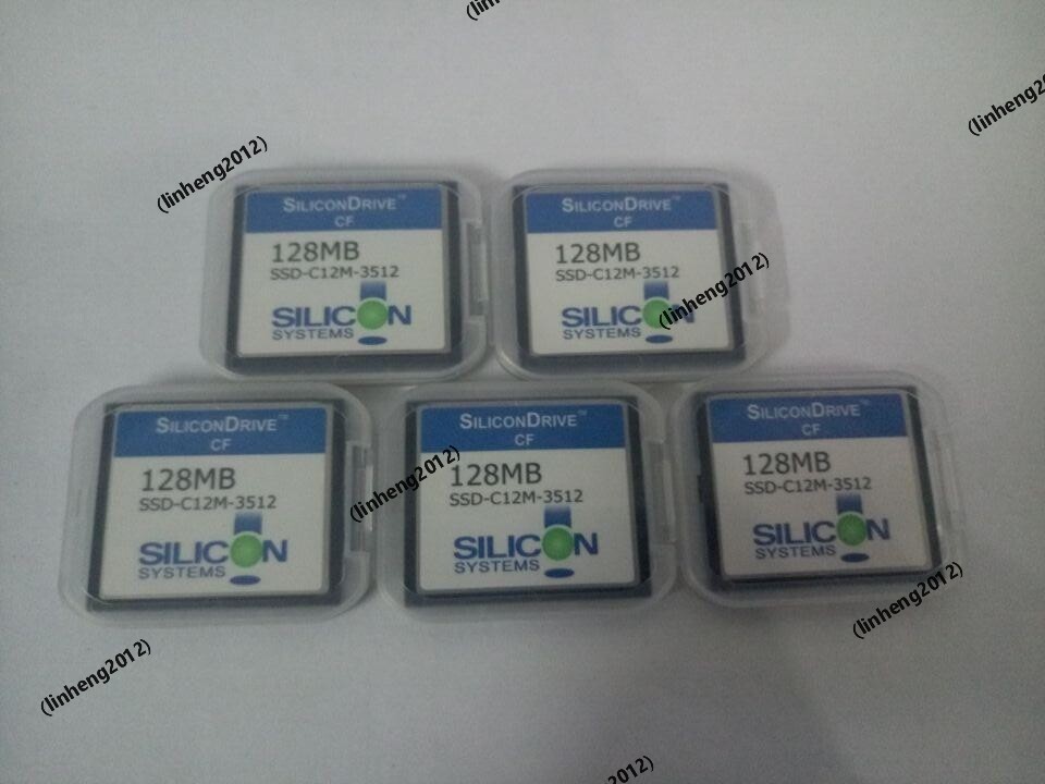 5PCS SILICONDrive 128MB CF CARD Compactflash 128MB CF CARD