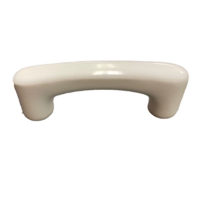3" White Ceramic Pull