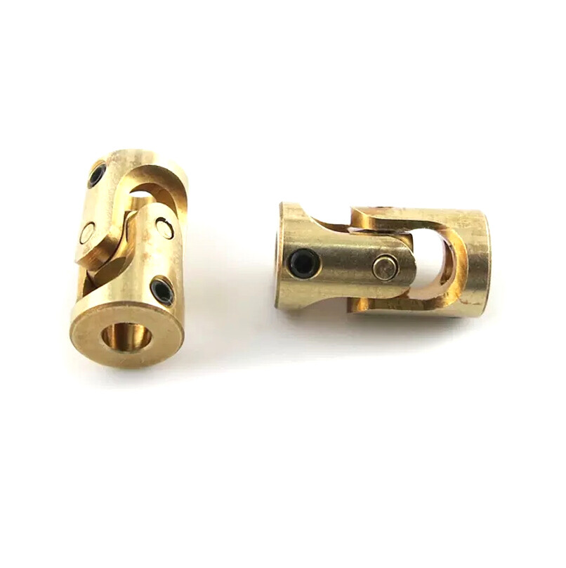 Brass Universal Joint 3mm to 3mm Mini Universal Joint Micro Copper Coupling