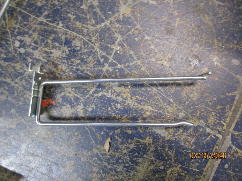 (13) Pegboard Hooks 9" Bar