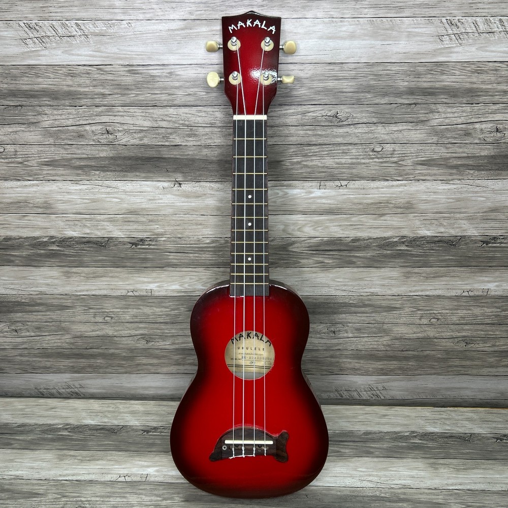 Makala Dolphin Ukulele Red MK-SD