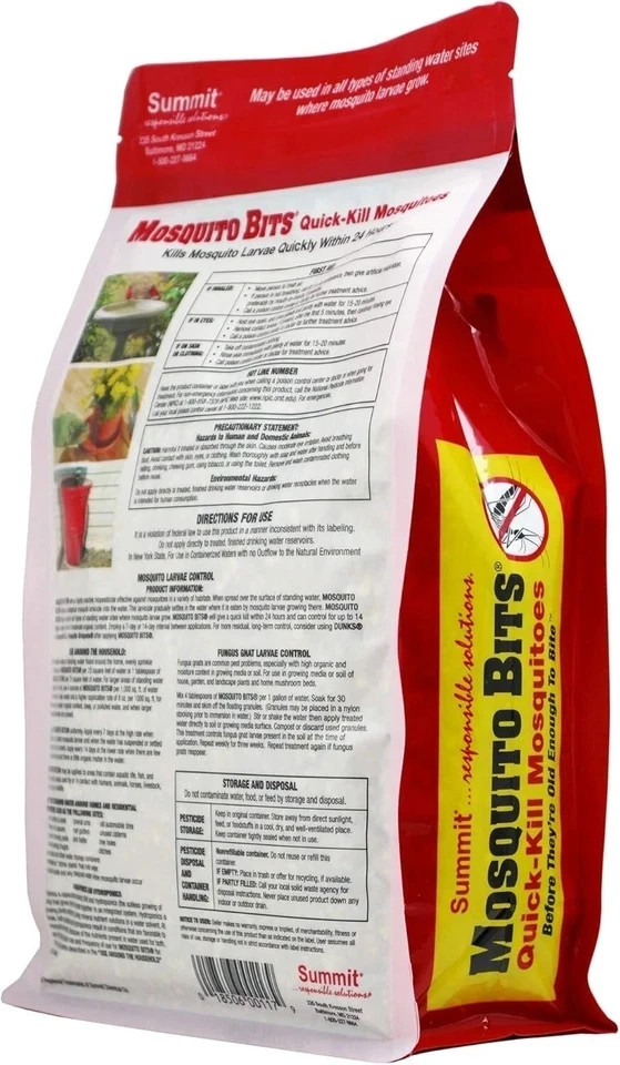 Summit 117-6 Mosquito Bits, Granular, 30 oz Package