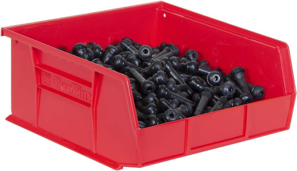 Akro-Mils 30235 Akrobins Plastic Storage Bins, Space-Saving Stackable Bins for G