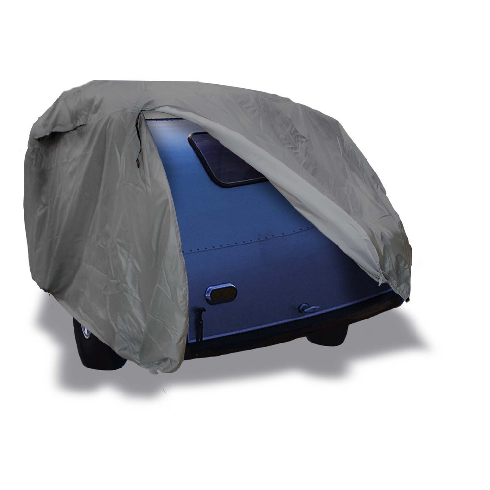 Deluxe NuCamp TAB 320 Teardrop Travel Trailer Campe Cover w/ zipper door access