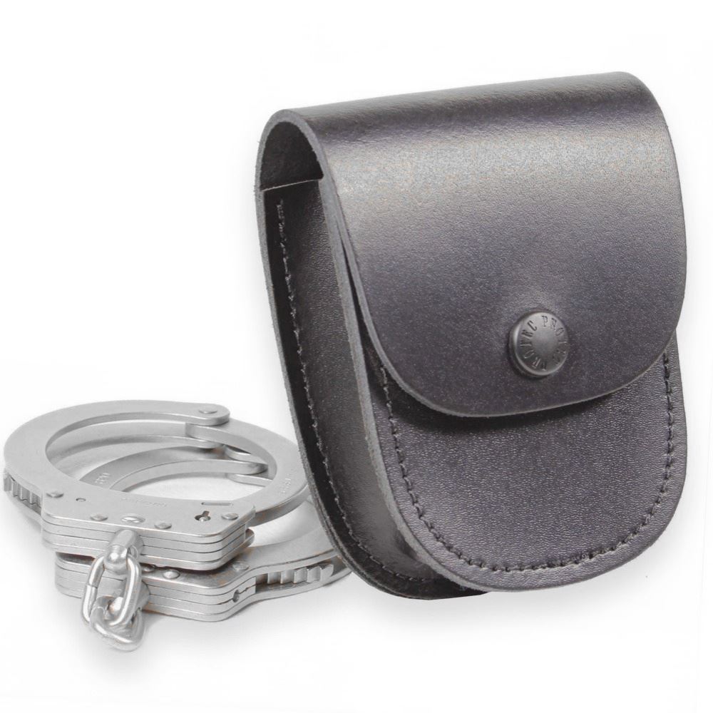 Protec Real Leather Chain Handcuff Case