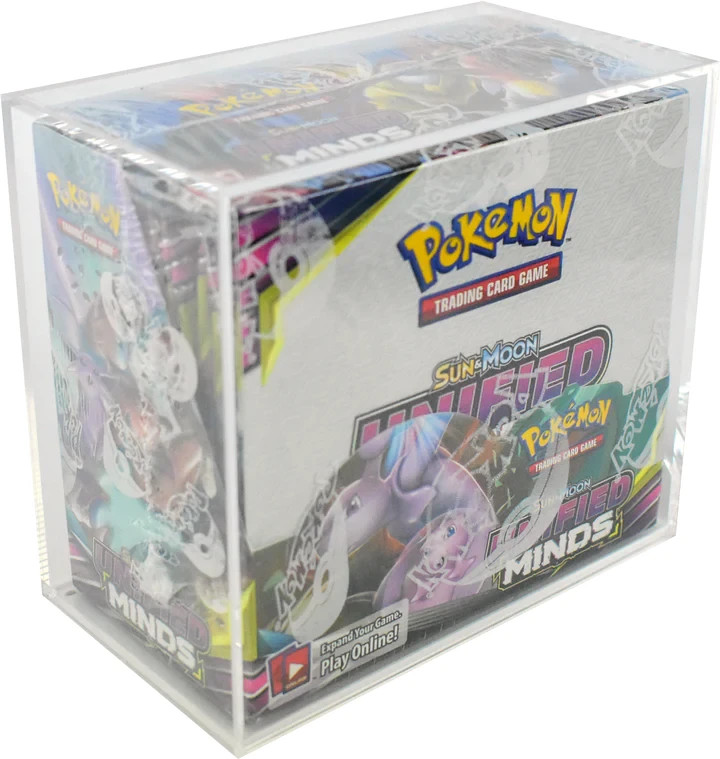 Bearish Acrylic Case -  Pokemon Booster Display