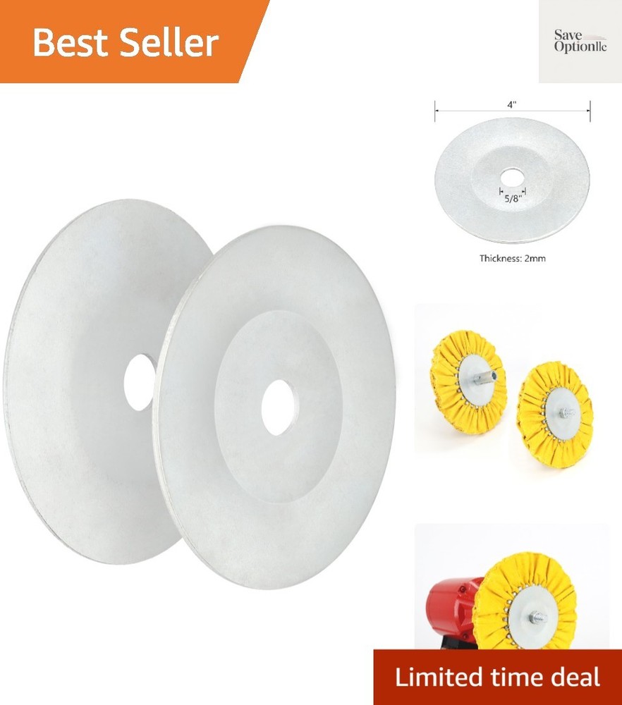 4-Inch Buffer Polisher Airway Flange Kit with Rust-Resistant Iron for Longevity