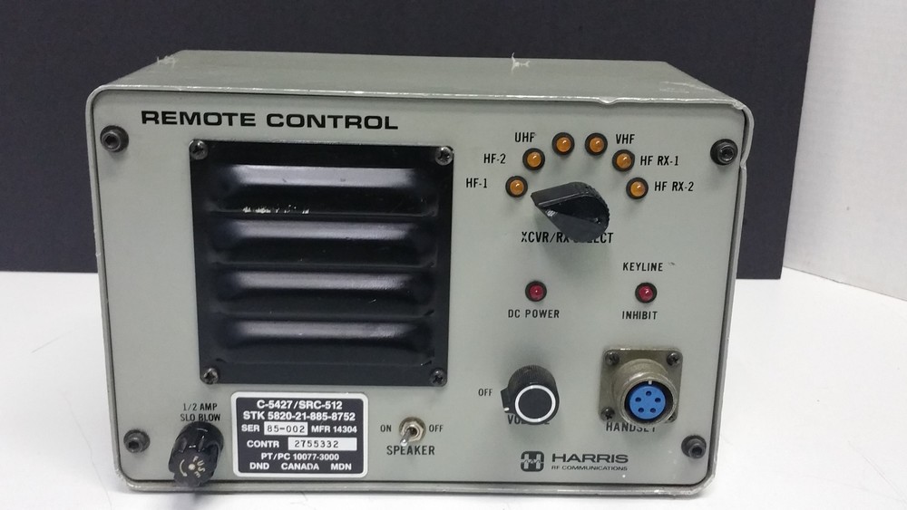 RF-258-06 Harris Remote Control