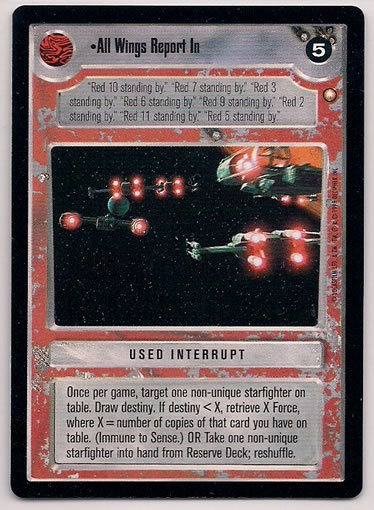 Star Wars CCG Special Edition Light Side Rare Set