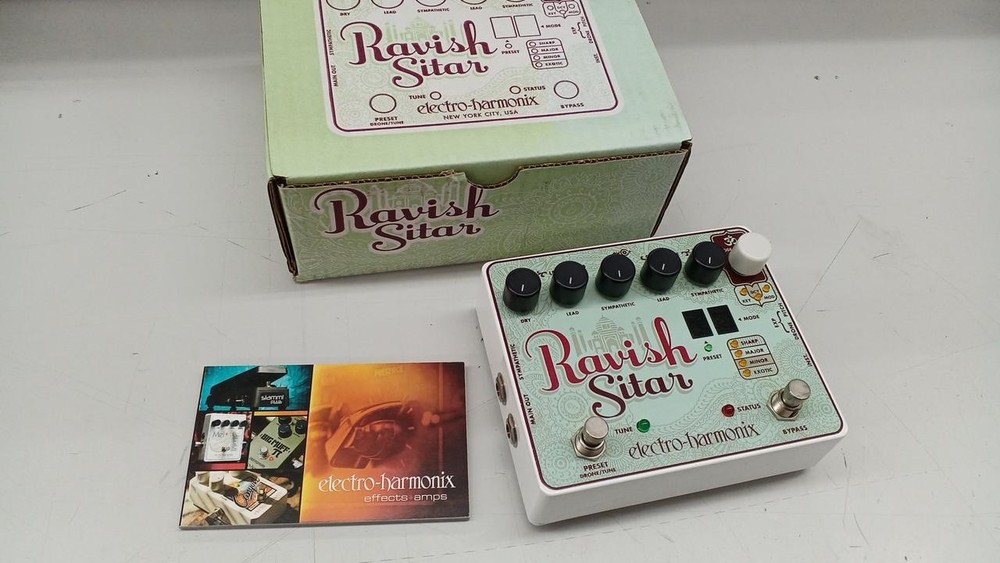 Electro-Harmonix Ravish Sitar Effects Pedal