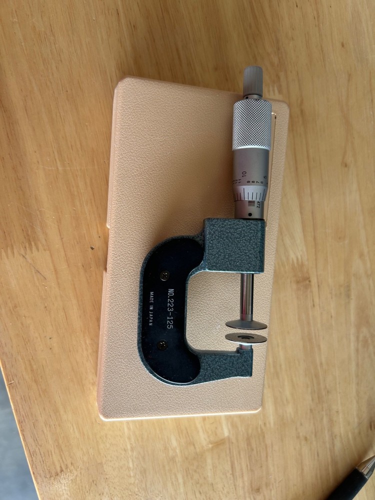 0-1” Mitutoyo Digit Disc Micrometer