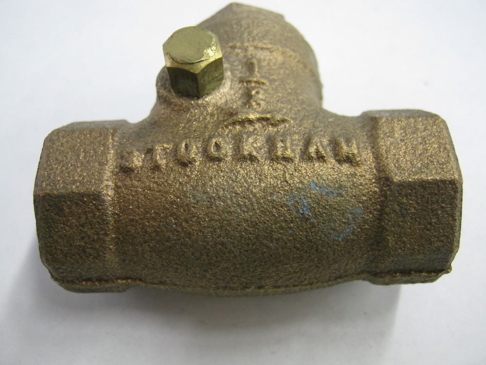 STOCKHAM B319 1/2" CHECK VALVE
