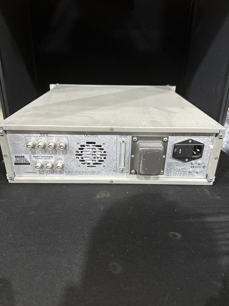 HP - Agilent - Keysight 8509B Lightwave Polarization Analyzer