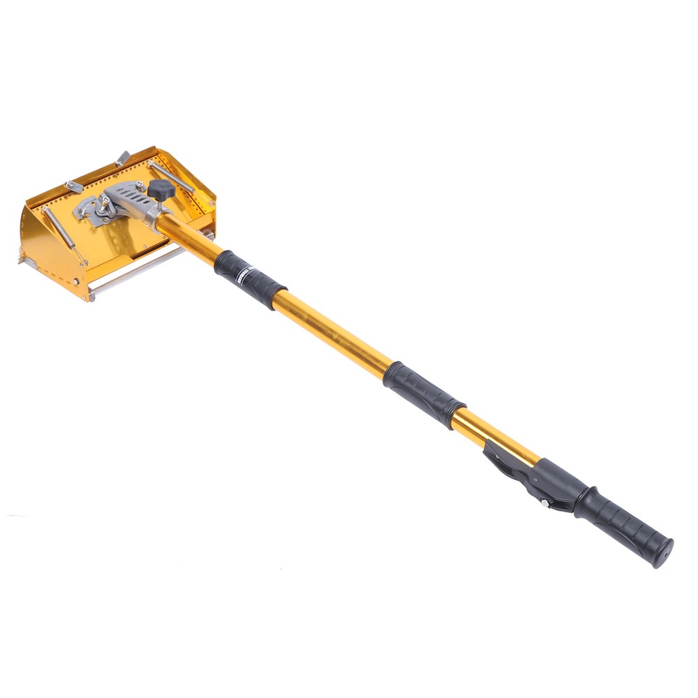 Drywall Flat Finishing Box Tool Professional with 40-64 Inch Adjustable Handle
