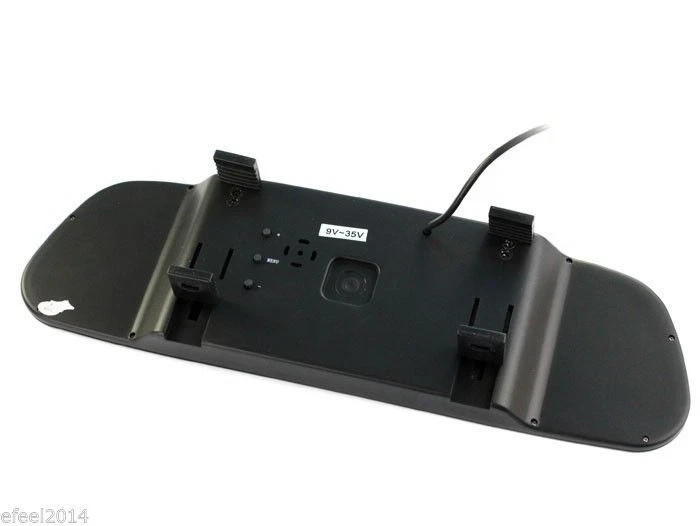 4.3" Backup Camera Mirror Car Rear View Reverse Night Vision Parking System Kit