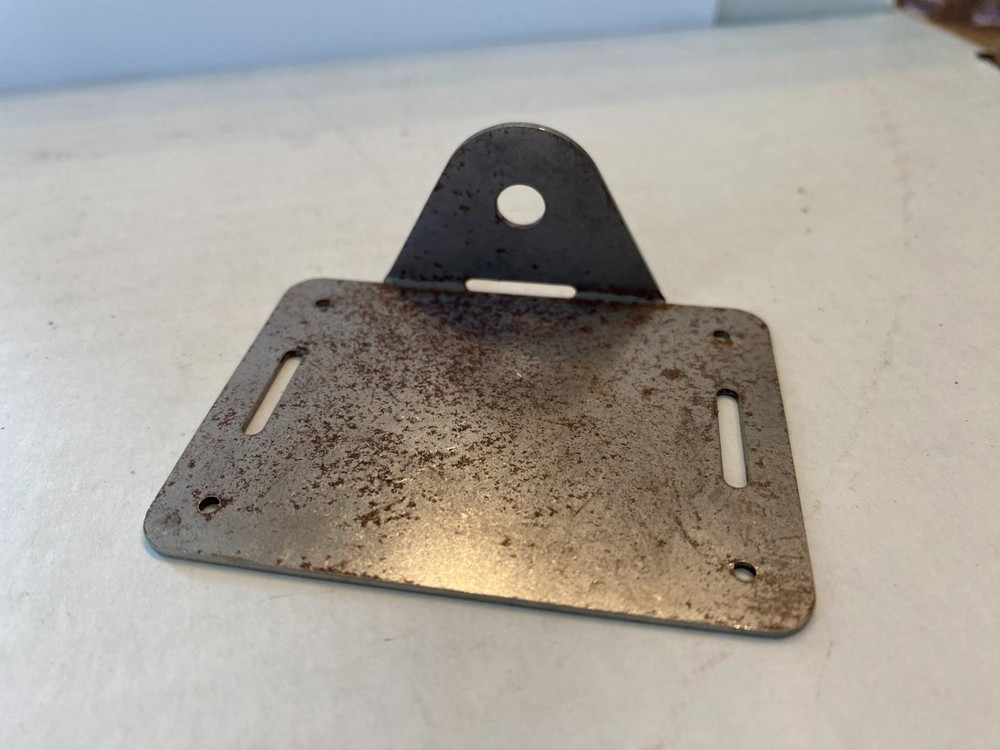 new BICYCLE LICENSE PLATE attachment plate FRAME MOUNT