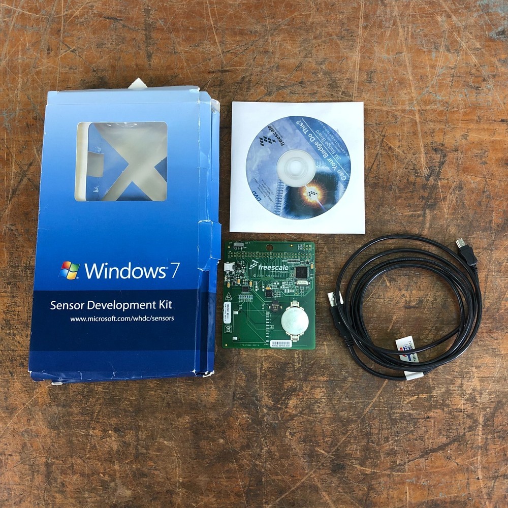 FREESCALE Sensor Development Kit for Windows 7 JM Badge Board & DVD Software