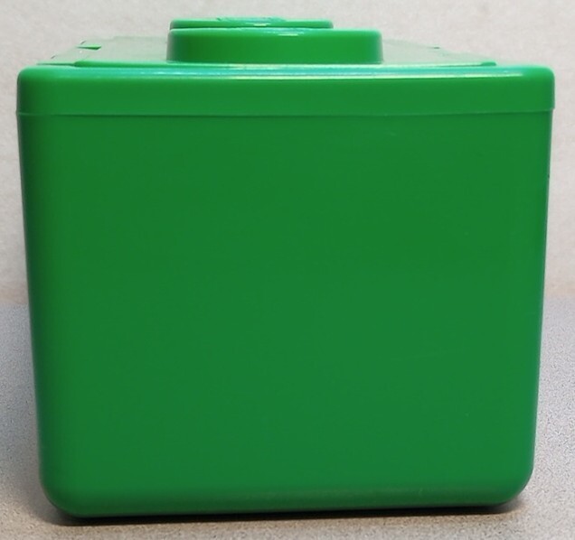 Vintage Chubs Baby Wipes Lego Stackable Storage Container Green