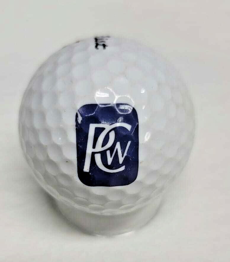 PCW Print Logo Golf Ball (Titleist DT Spin) ~ AAA