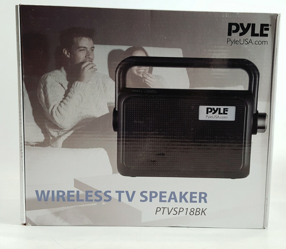 Pyle PTVSP18 Wireless TV Speaker Transmitter & Receiver Comfort Hearing System