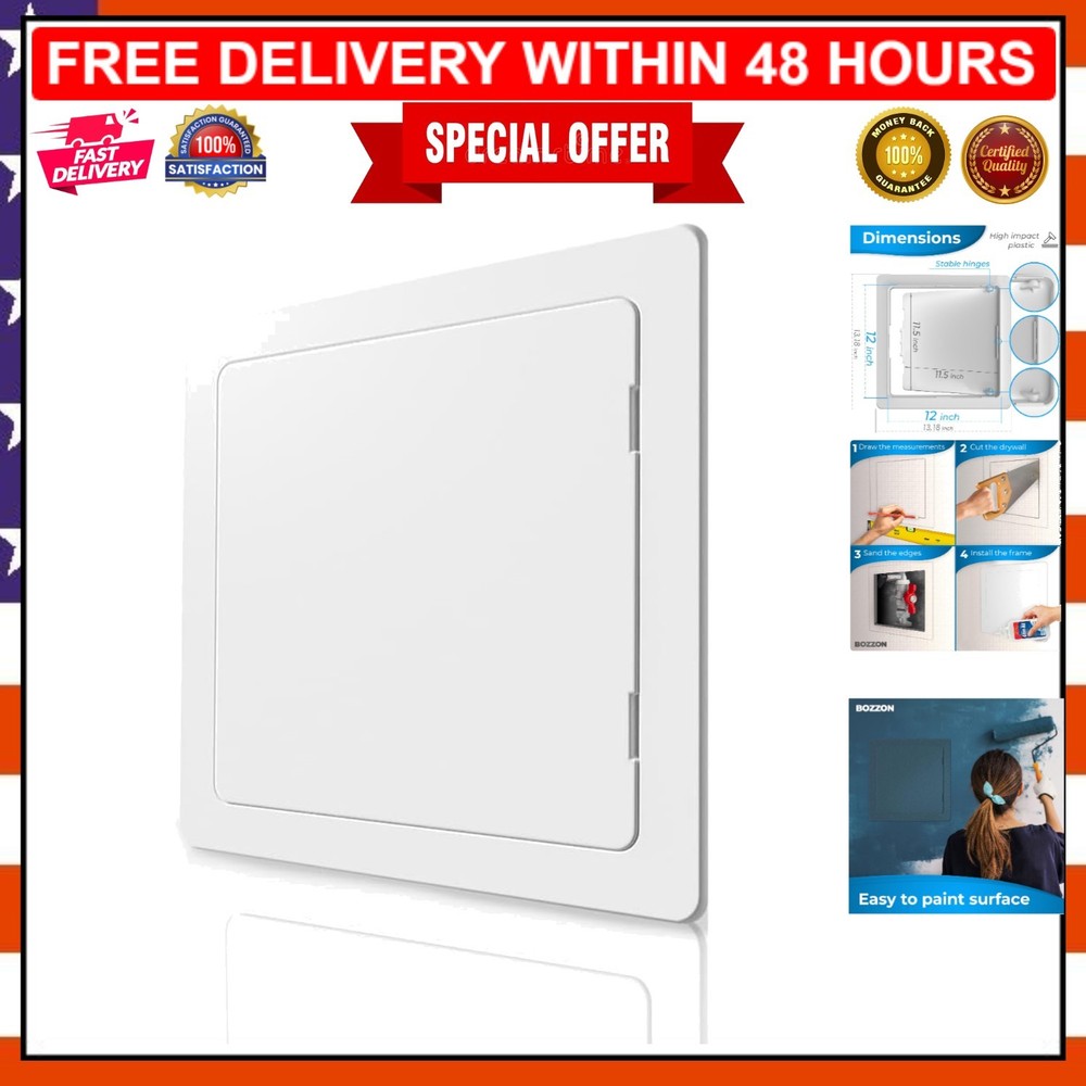 Lightweight 12x12 Access Panel for Seamless Wall Integration - Modern Style