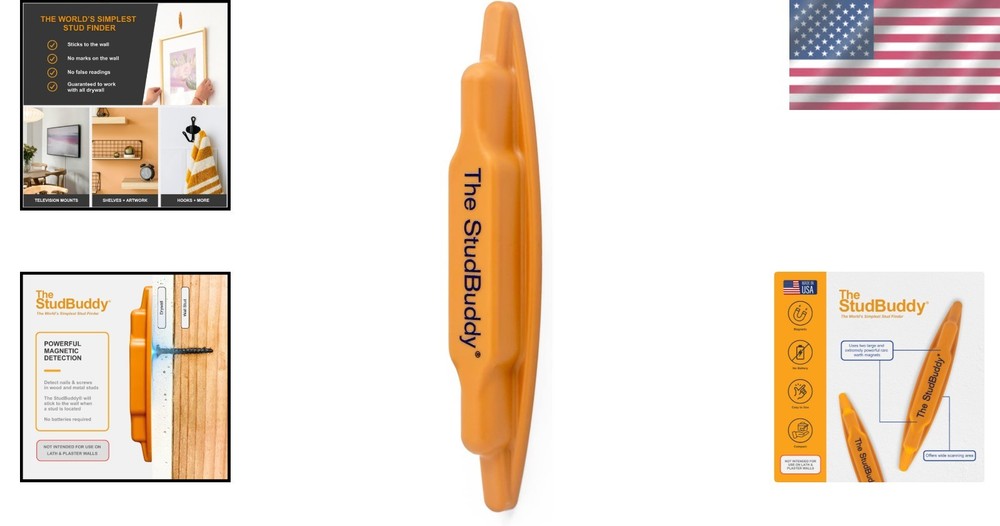 StudBuddy Magnetic Stud Finder - Effortless Tracking of Wall Studs