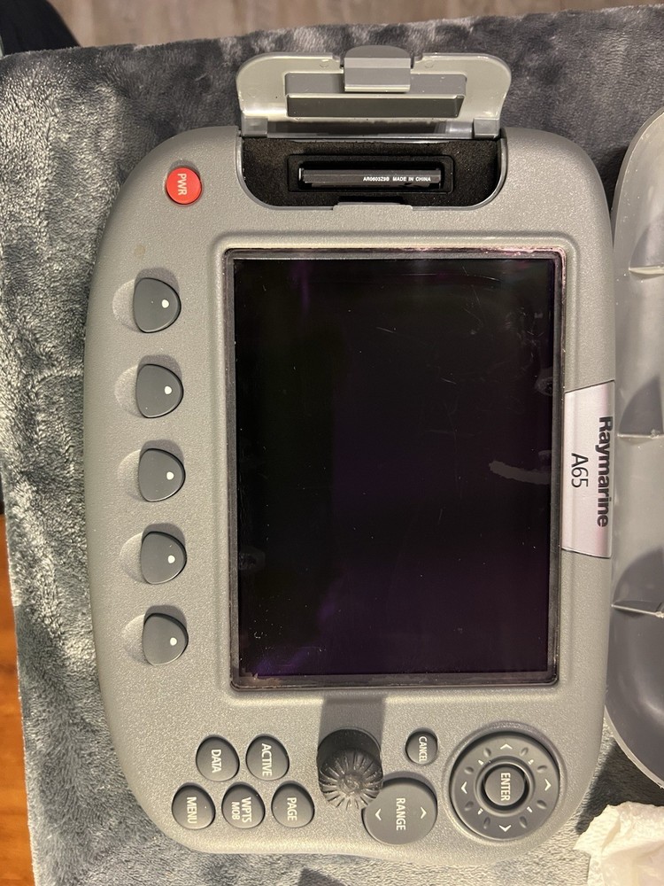 Raymarine A65 Multi Function Display Chartplotter Sonar Color Not Tested
