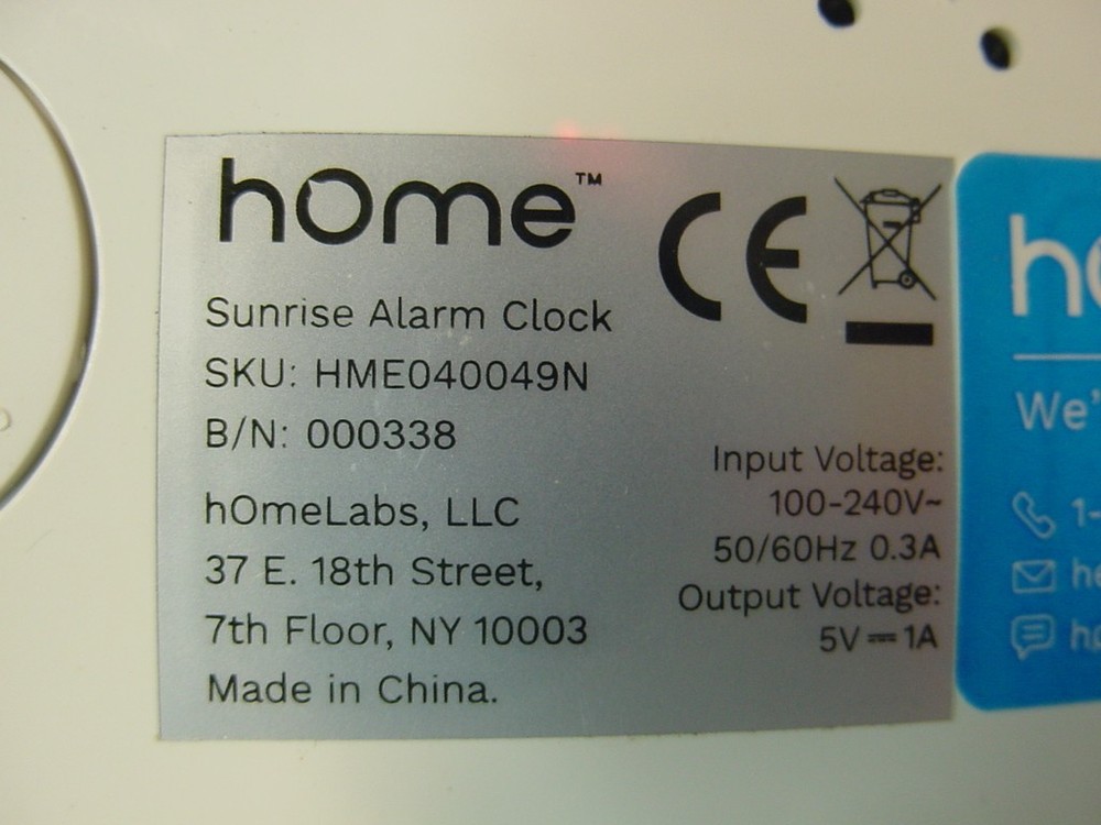 iHOME SUNRISE ALARM CLOCK
