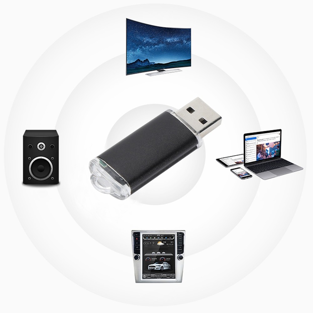 Black USB Flash Drive Portable Storage For PC Tablet Popular↑