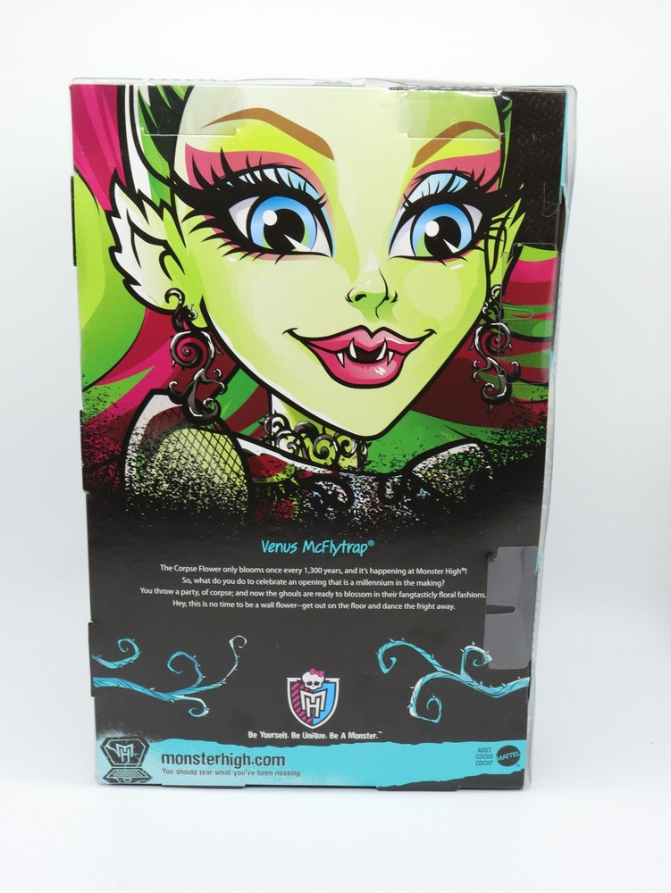 Monster High Gloom & Bloom Venus McFlytrap 2014 NIB