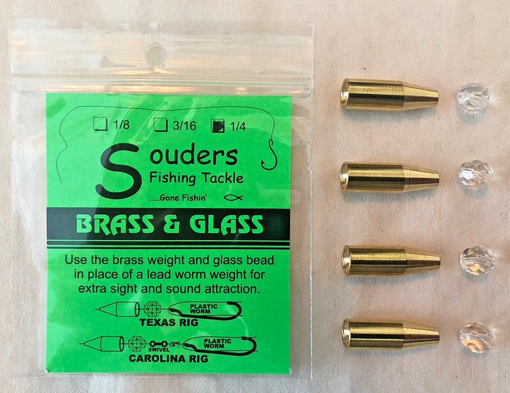 1/4 oz Brass & Glass Combo Pack- Brass