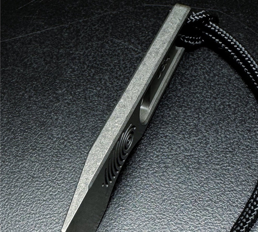 NEW! Nice Guy Machine Co. x TAD "Maggie Sleeper" Titanium EDC Prybar