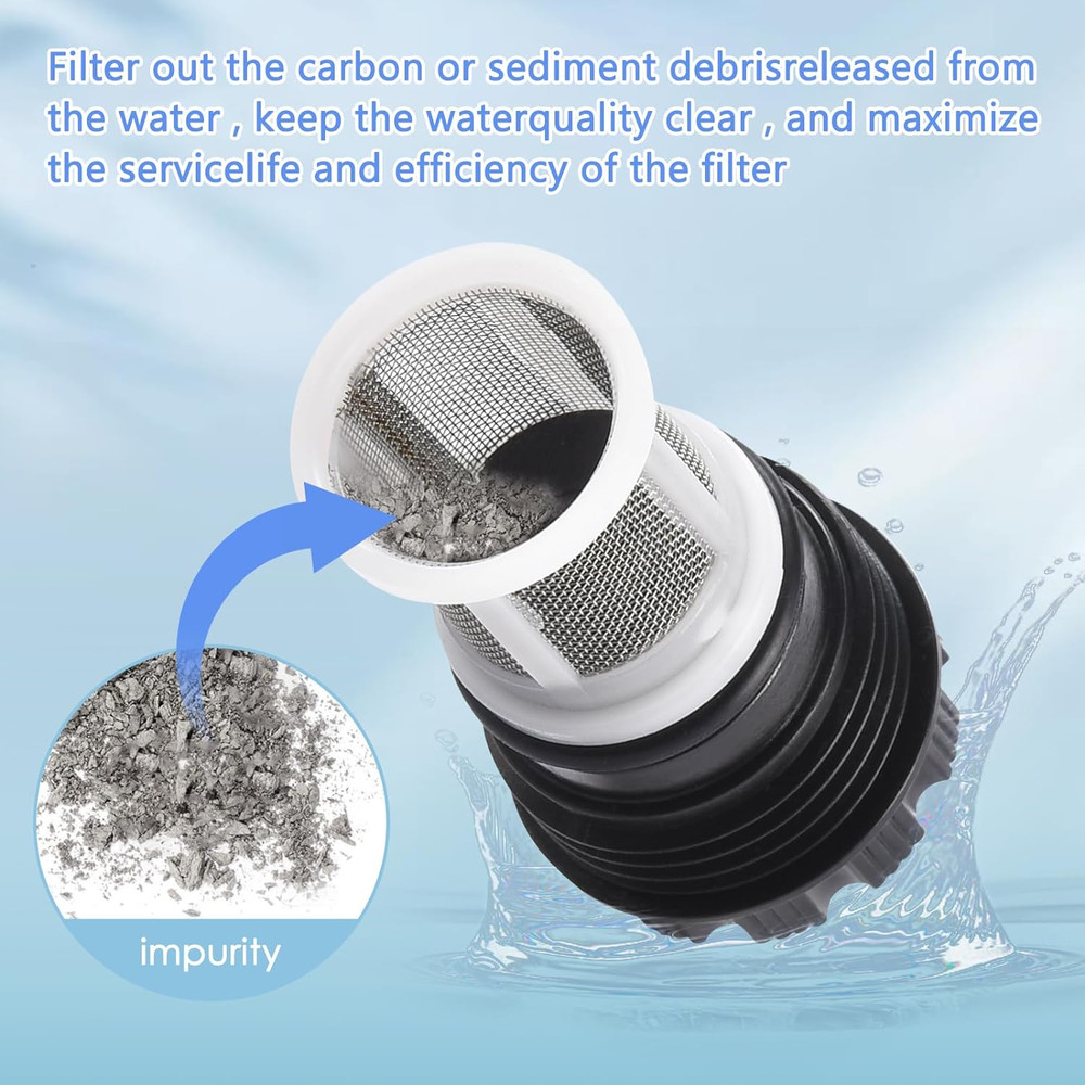 H98-510-S Tankless Water Heater Filter for Rinnai Tankless Water Heater (2 Tankl