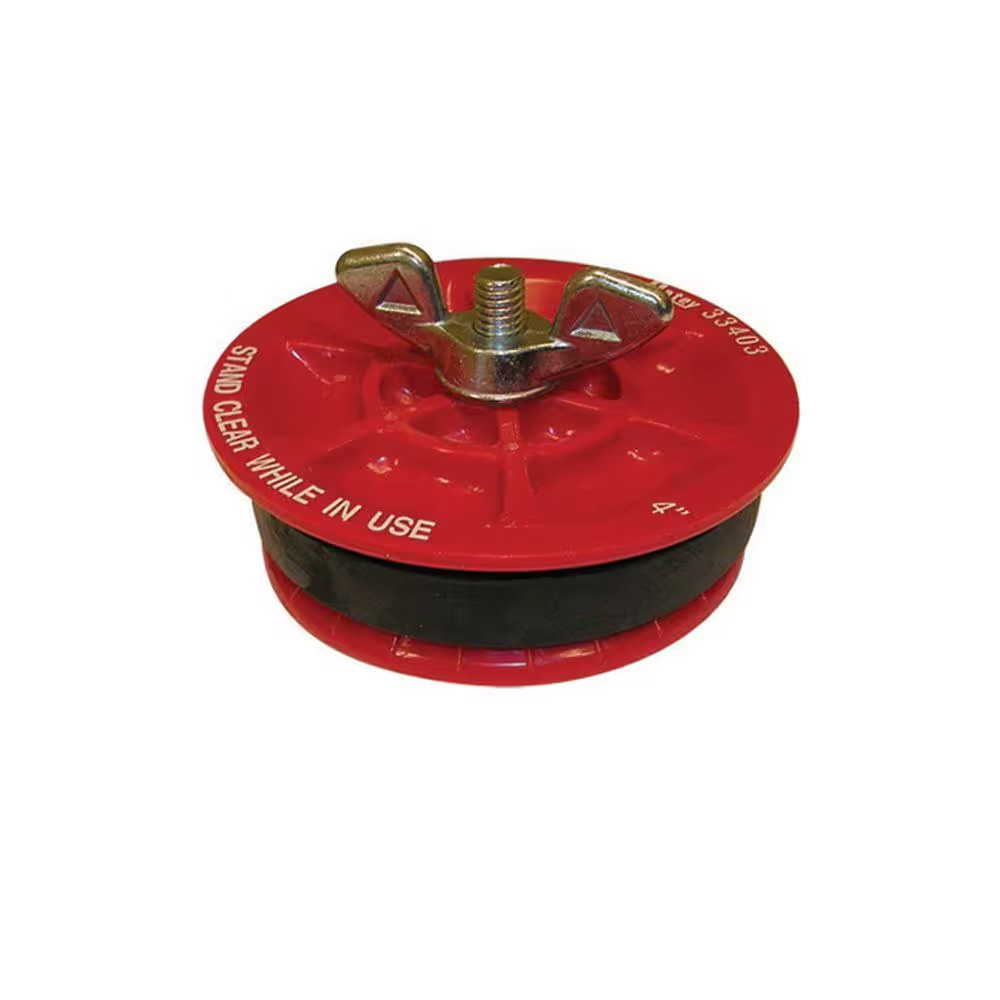 Gripper 4 In. Plastic Mechanical Test Plug