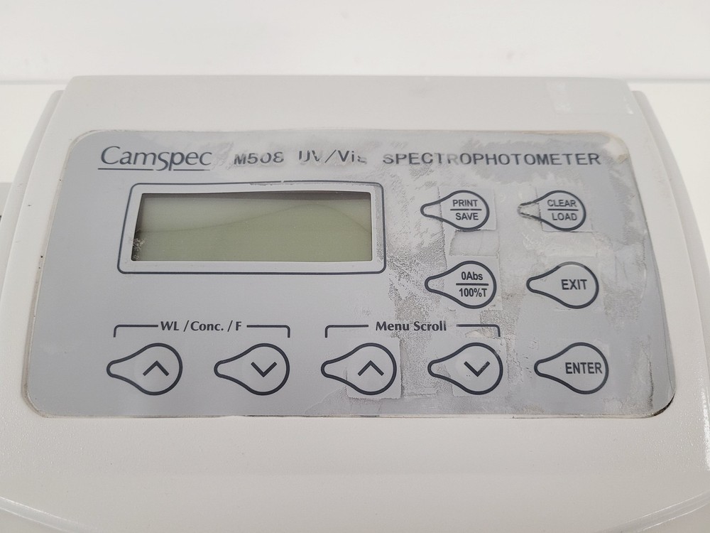 Camspec M508 Spectrophotometer Lab