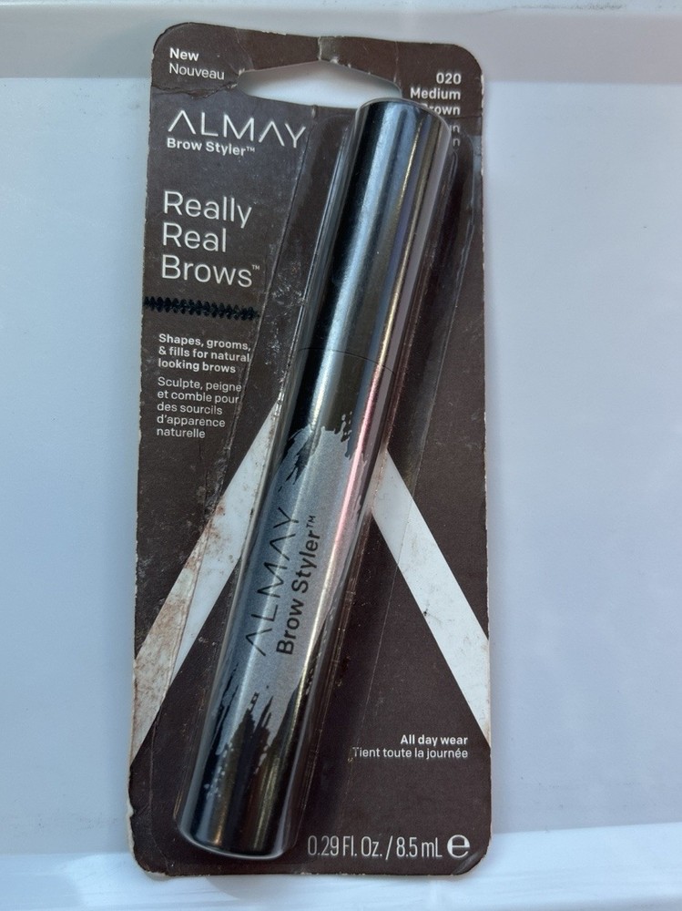 Almay Really Real Brows Mascara-med Brown 020