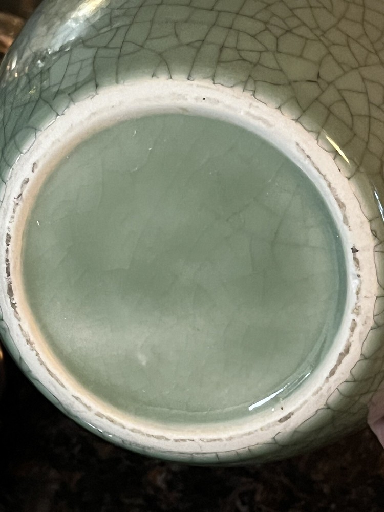 Pr celadon green planter