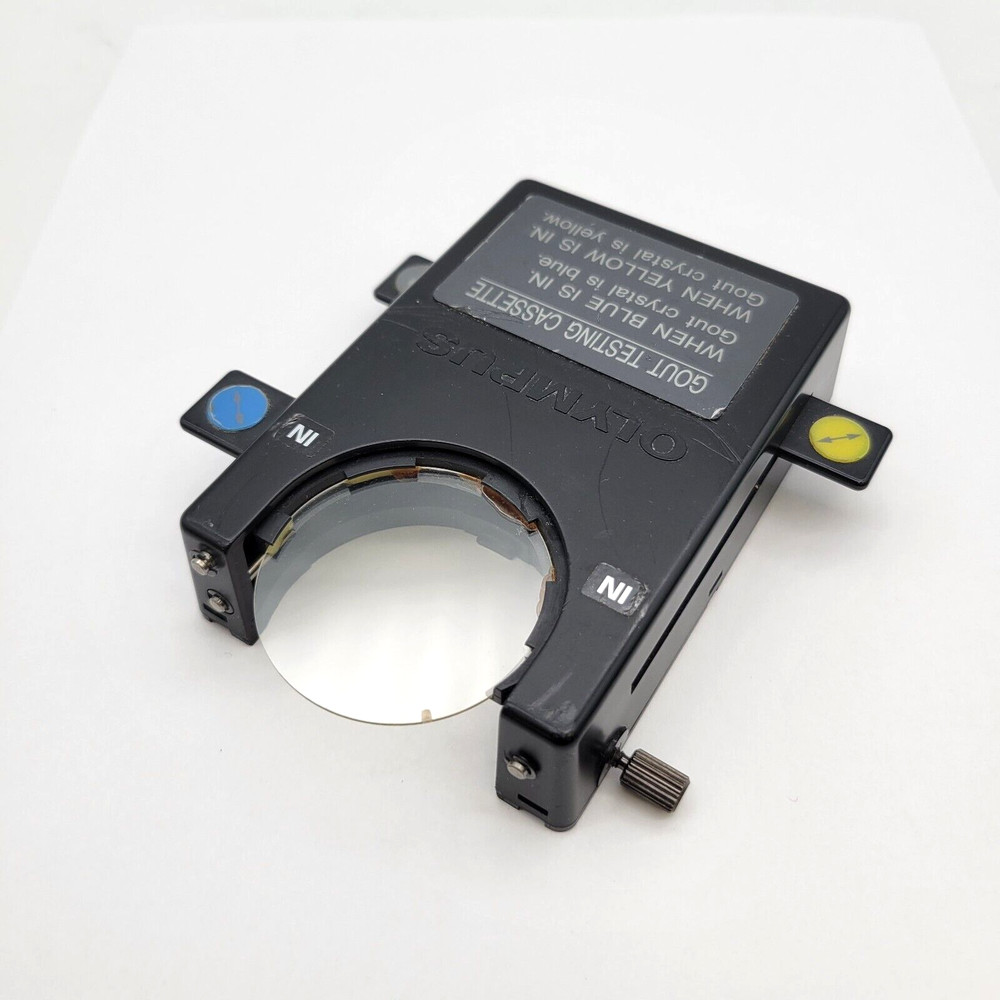 Olympus Microscope U-GPO Gout Testing Cassette