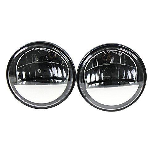 Eagle Lights 7" Complex Reflector LED Headlight w/ Passing Lights Harley Indian