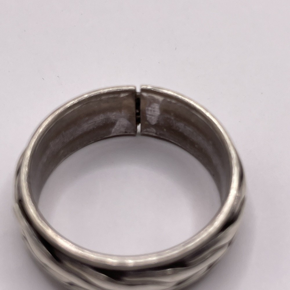 Braided Design Sterling Silver Ring Size 9.75 (8.6g)