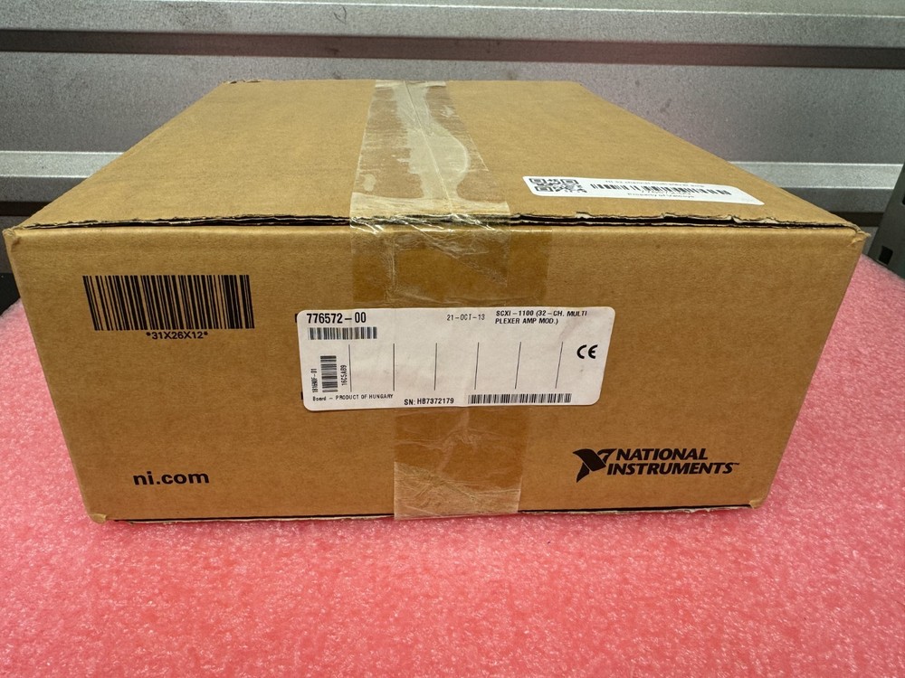 NATIONAL INSTRUMENTS SCXI-1100 776572-00 MULTIPLEXER MODULE