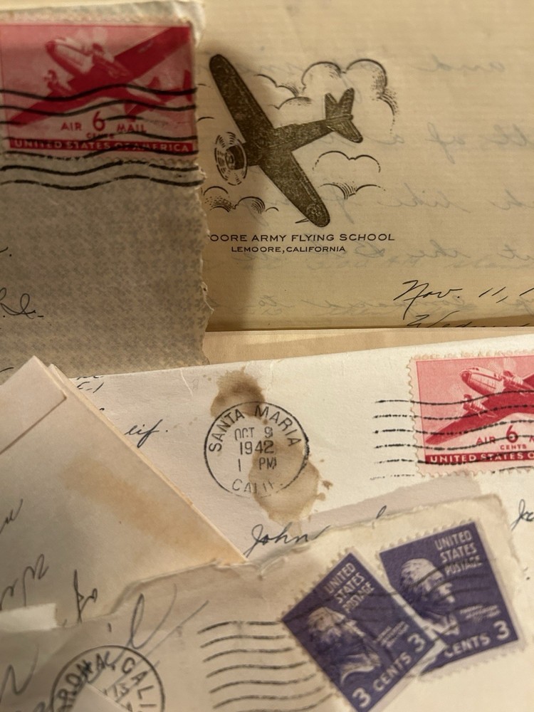 Correspondence Letters From WWII , 1942