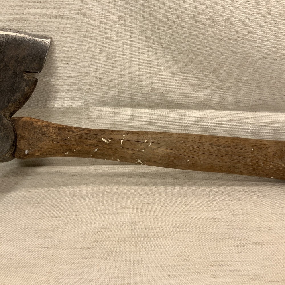 VINTAGE PLUMB CARPENTER'S HATCHET OCTAGONAL HAMMER w/ NAIL PULLER Tool