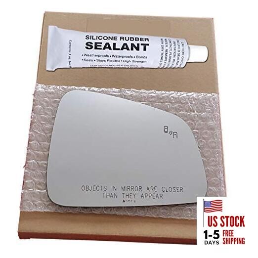 Mirror Glass Replacement + Silicone for 2017-2021 Buick Encore Passenger Side